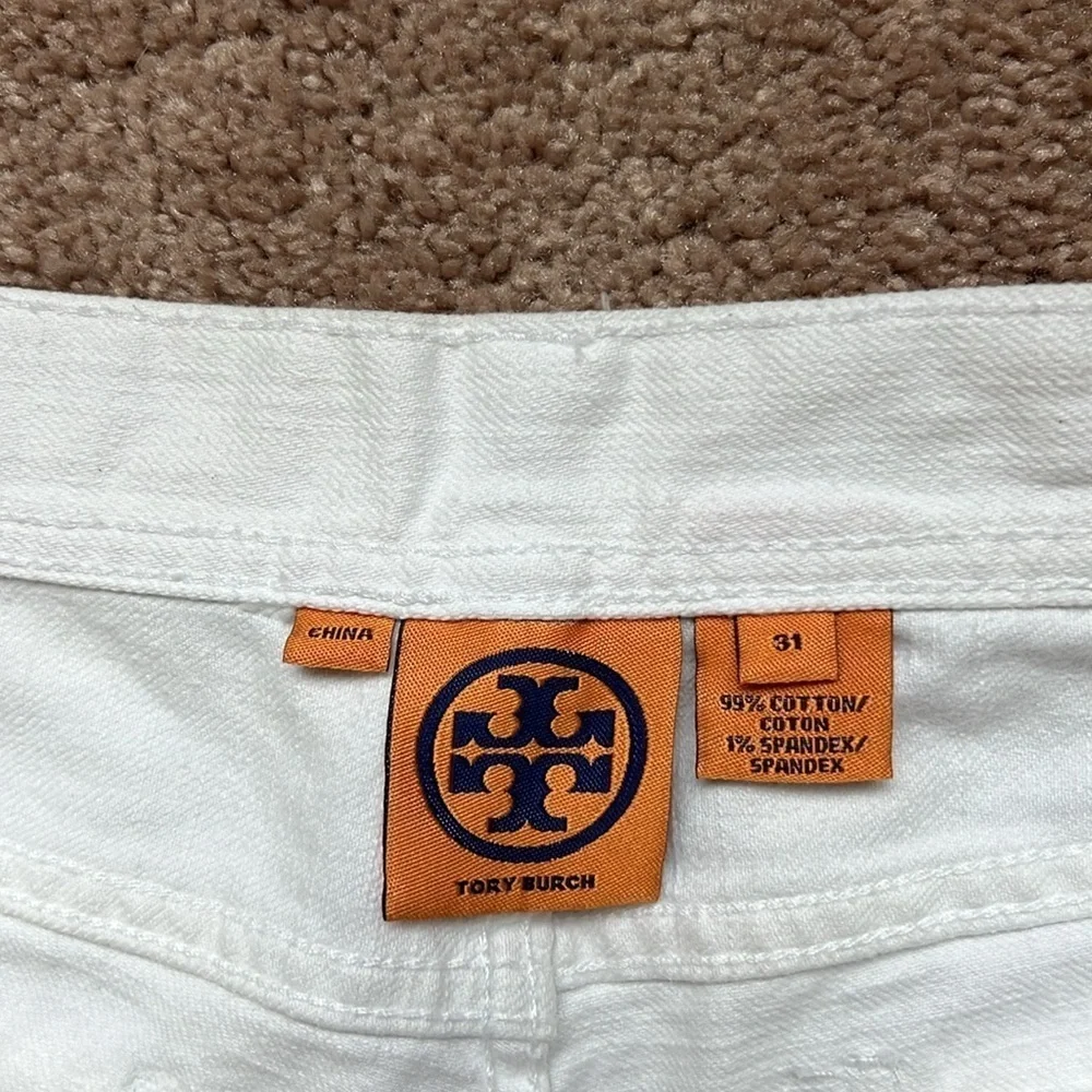 Tory Burch Straight Leg Jean
